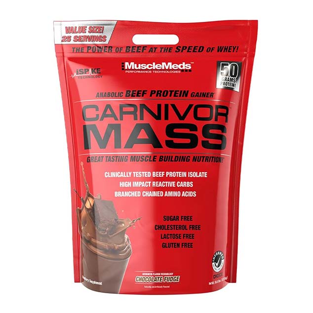 مس گینر بیف کارنیور ماسل مدز – MuscleMeds Carnivor Mass Gainer Beef Bag 4.7kg