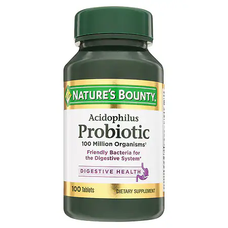 کپسول پروبیوتیک Nature's Bounty Probiotic 10, 100 Million نیچرز بونتی (100 عددی)